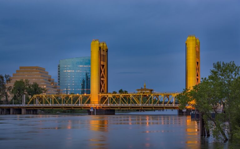 Iconic West Sacramento Tower Bridge - Another area serviced by Bolton Appraisal Services